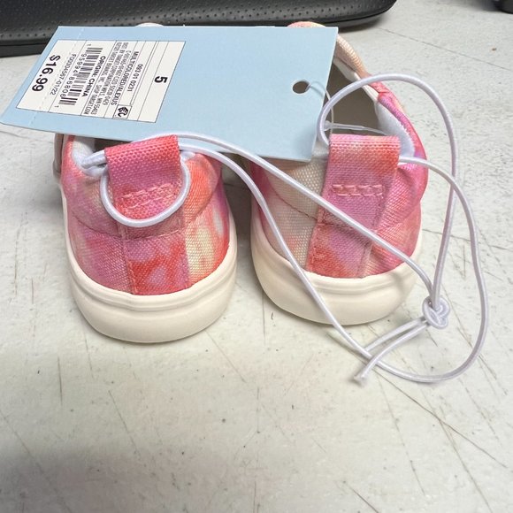 Girl's Baby Toddler Cat & Jack Alexus Slip on Sneakers Multicolored - Picture 3 of 4